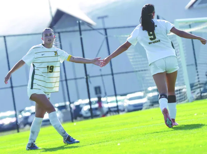 NMU women get hard-earned point at undefeated Wayne State